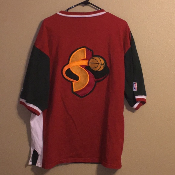 🔥Official Vintage Seattle Sonics Shooting Shirt✨ - Picture 6 of 6